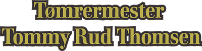 Tømrermester Tommy Rud Thomsen